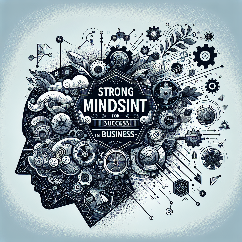 "Strong mindset tips for success in business"